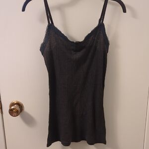 Mossimo Supply Co. Black Lace Cami Top
